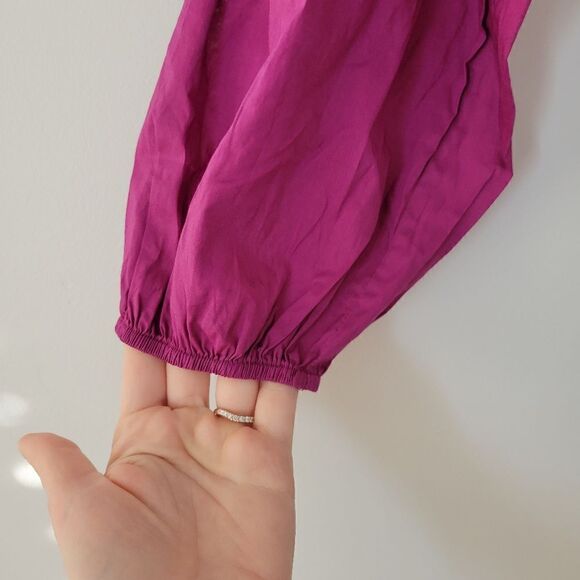 NWOT Rails Katia Lonf Sleeve Top in Berry - Picture 6 of 7